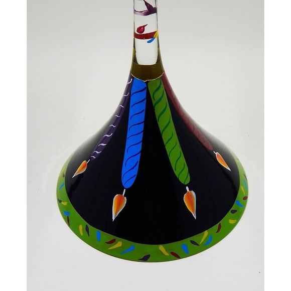 Lolita Collection 50 and Fabulous Hand-Painted Martini Glass Birthday Cocktail - Picture 4 of 12